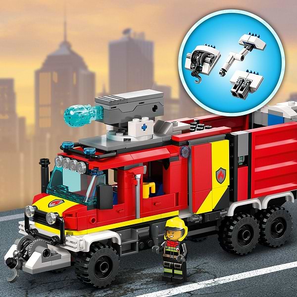 Фото - Конструктор LEGO City Пожежна машина (60374)