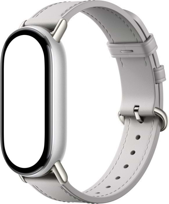 Фото - Ремінець для фітнес-браслета Xiaomi 
for Band 10 Leather Strap Elephant Gray (BHR07YLGL)