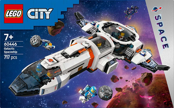 Фото - Конструктор LEGO City Модульний галактичний зореліт (60446)