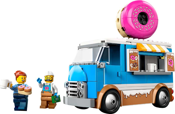 Фото - Конструктор LEGO City Вантажівка з пончиками (60452)