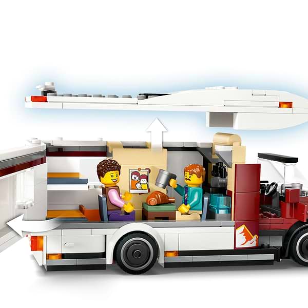 Фото - Конструктор LEGO City Пригодницький будинок на колесах для відпустки (60454)