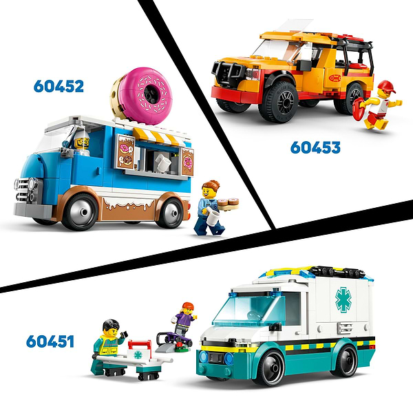 Фото - Конструктор LEGO City Пригодницький будинок на колесах для відпустки (60454)