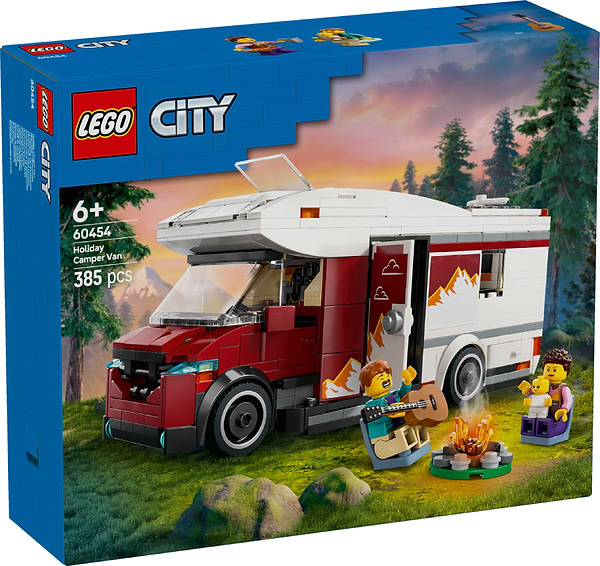 Фото - Конструктор LEGO City Пригодницький будинок на колесах для відпустки (60454)