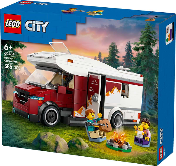 Фото - Конструктор LEGO City Пригодницький будинок на колесах для відпустки (60454)