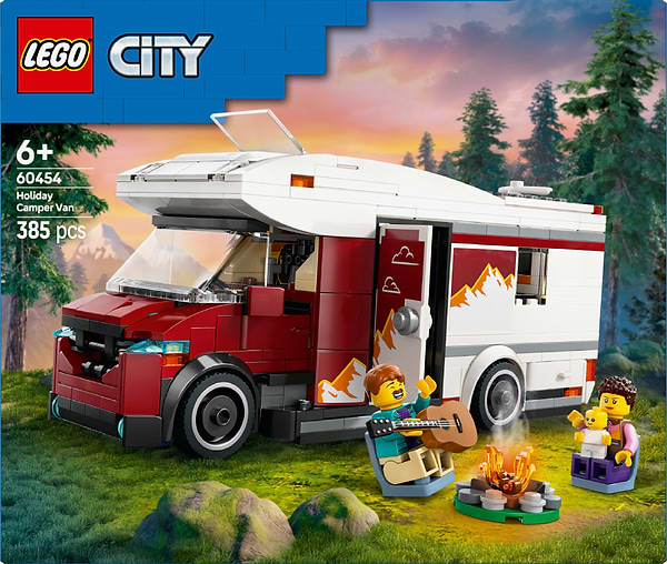 Фото - Конструктор LEGO City Пригодницький будинок на колесах для відпустки (60454)