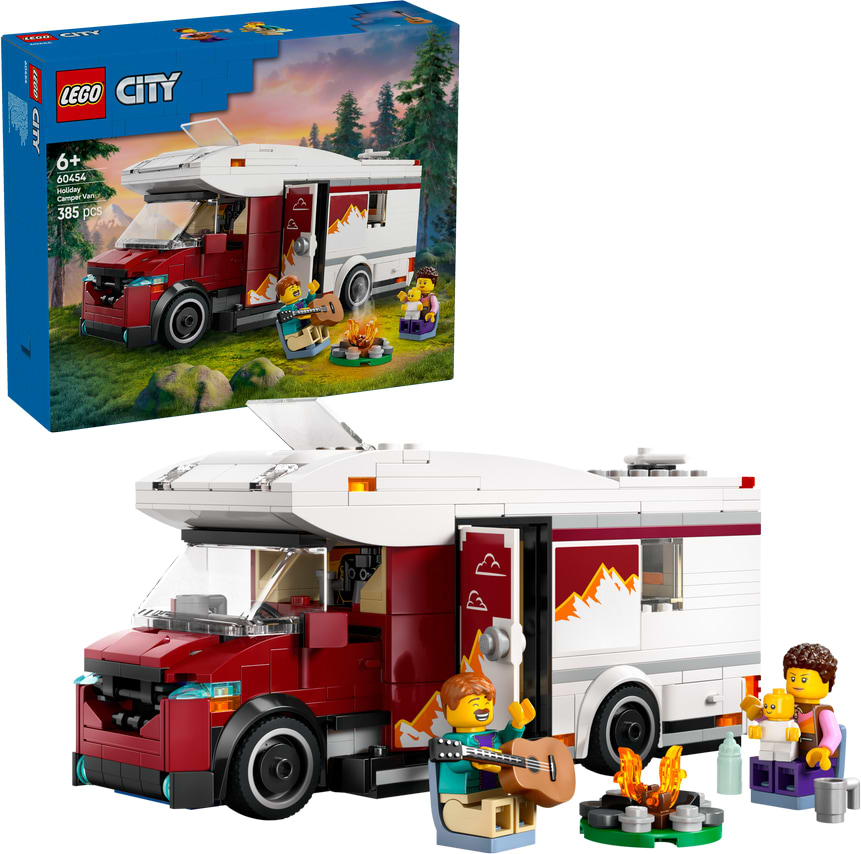Конструктор LEGO City Приключенческий дом на колесах для отпуска (60454) - Фото 1