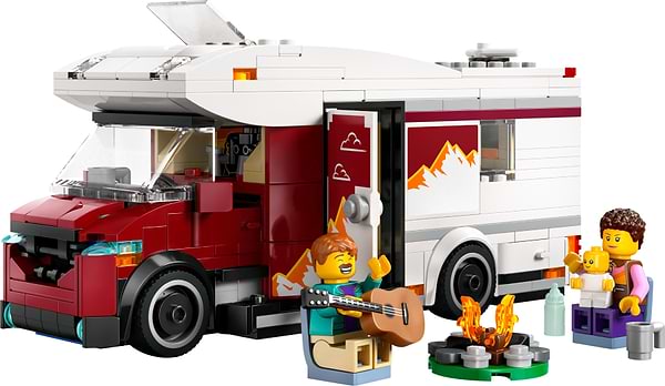 Фото - Конструктор LEGO City Пригодницький будинок на колесах для відпустки (60454)
