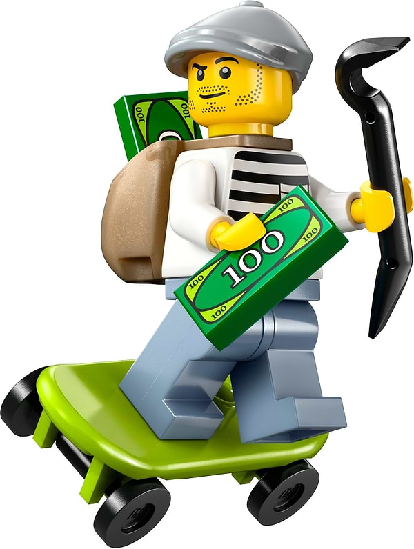 Фото - Конструктор LEGO City Переслідування на поліцейському мотоциклі (60455)