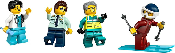 Фото - Конструктор LEGO City Літак швидкої медичної допомоги (60465)