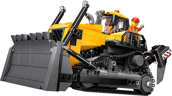 Фото - Конструктор LEGO City Желтый бульдозер (60466)