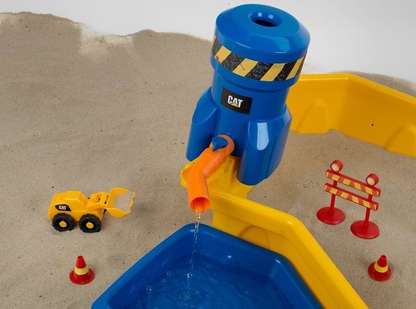 Фото - Набір для гри в пісочниці Klein Cat® - Піщаний будівельний майданчик ''Мега'' (3248)