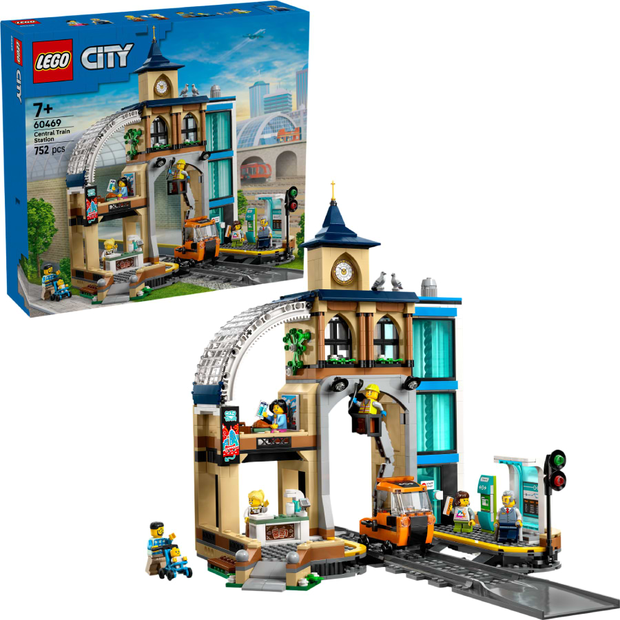 Конструктор LEGO City Центральний залізничний вокзал (60469) - Фото 1