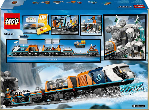 Фото - Конструктор LEGO City Арктичний дослідницький експрес (60470)