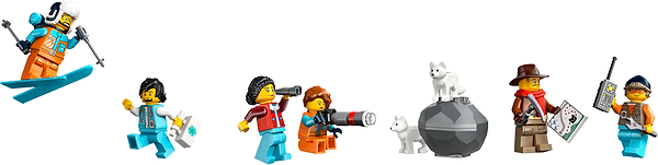 Фото - Конструктор LEGO City Арктичний дослідницький експрес (60470)