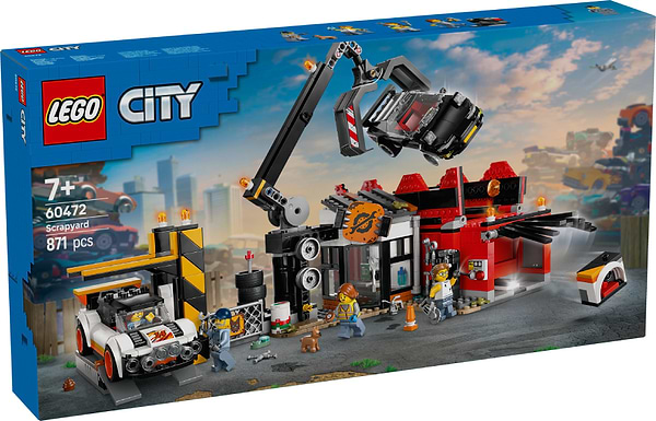 Фото - Конструктор LEGO City Звалище з автомобілями (60472)