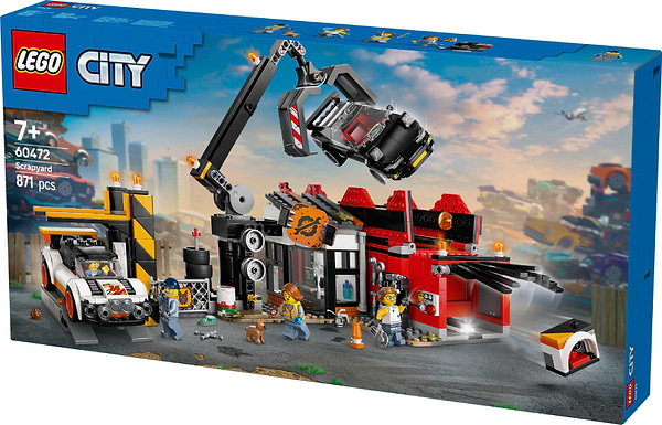 Фото - Конструктор LEGO City Звалище з автомобілями (60472)