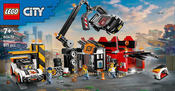 Фото - Конструктор LEGO City Звалище з автомобілями (60472)