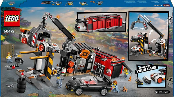 Фото - Конструктор LEGO City Звалище з автомобілями (60472)
