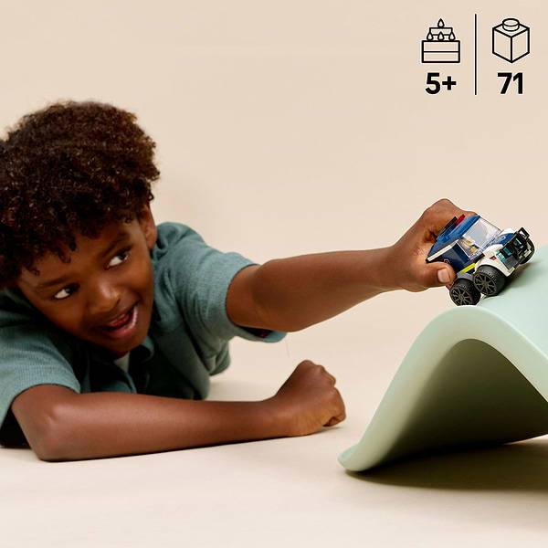 Фото - Конструктор LEGO  City Автівки — Поліцейська вантажівка (60481)