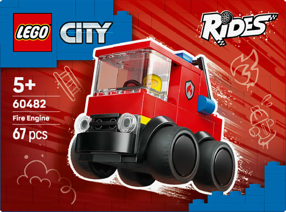 Фото - Конструктор LEGO  City Автівки — Пожежна машина (60482)