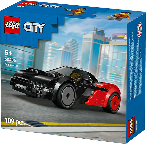 Фото - Конструктор LEGO  City Електричний суперкар (60486)