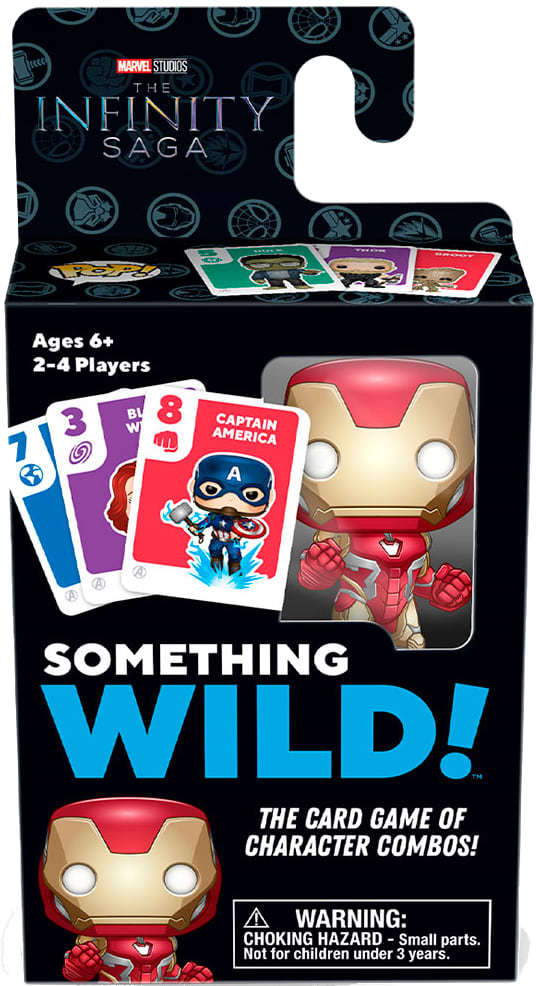 Фото - Настільна гра карткова (5-7 років) FUNKO Something Wild Залізна людина (60495)