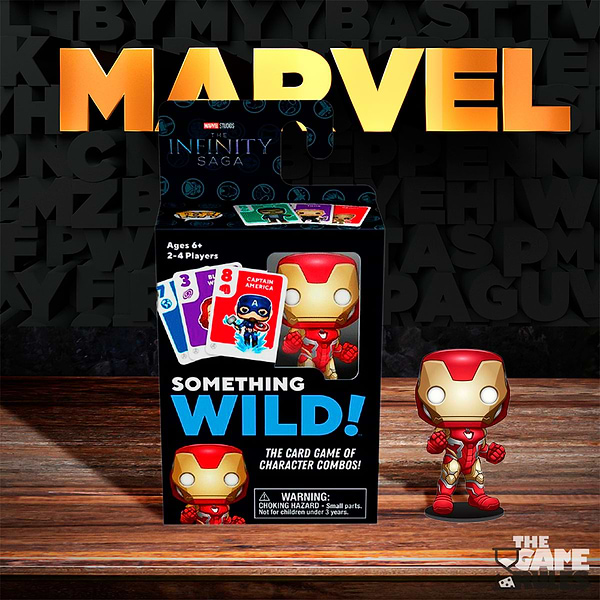 Фото - Настільна гра карткова (5-7 років) FUNKO Something Wild Залізна людина (60495)