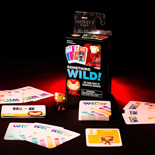 Фото - Настільна гра карткова (5-7 років) FUNKO Something Wild Залізна людина (60495)