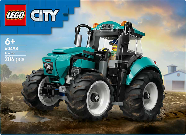 Фото - Конструктор LEGO City Трактор (60498)