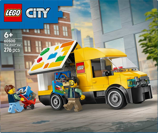 Фото - Конструктор LEGO City Фургон LEGO® (60500)