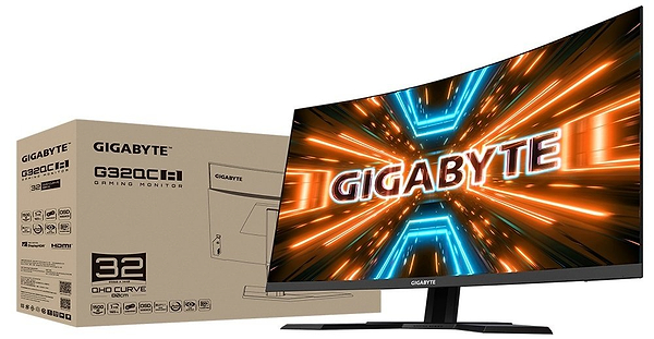 Фото - Монитор игровой Gigabyte G32QC-A