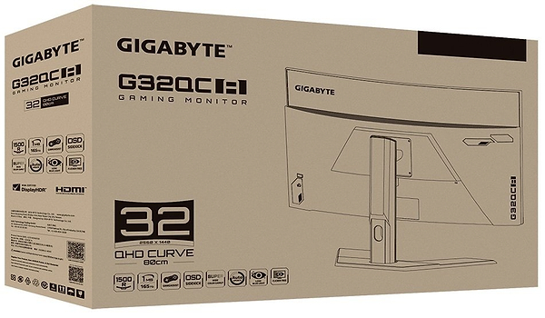Фото - Монитор игровой Gigabyte G32QC-A