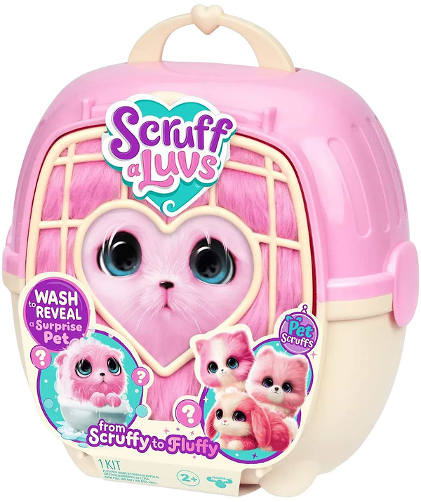 Фото - М'яка іграшка-сюрприз Scruff a Luvs Кудлате перетворення, пудровий (30326)