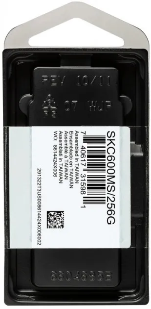 Фото - SSD-накопитель внутренний Kingston mSATA SKC600 256GB 3D TLC (SKC600MS/256G)