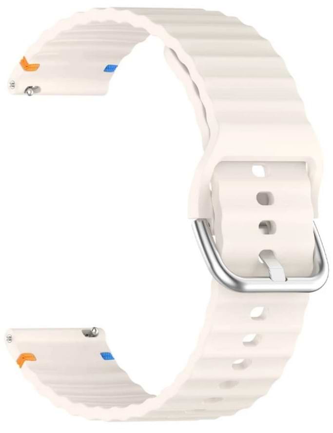 Ремешок для смарт-часов BeCover Ribbed Straight (20mm) for Samsung Galaxy Watch 7 (40/44mm) / 7 FE / 6 / 6 Classic / 5 / 5 Pro / 4 / 4 Classic / Watch 3 (41mm) (714842)