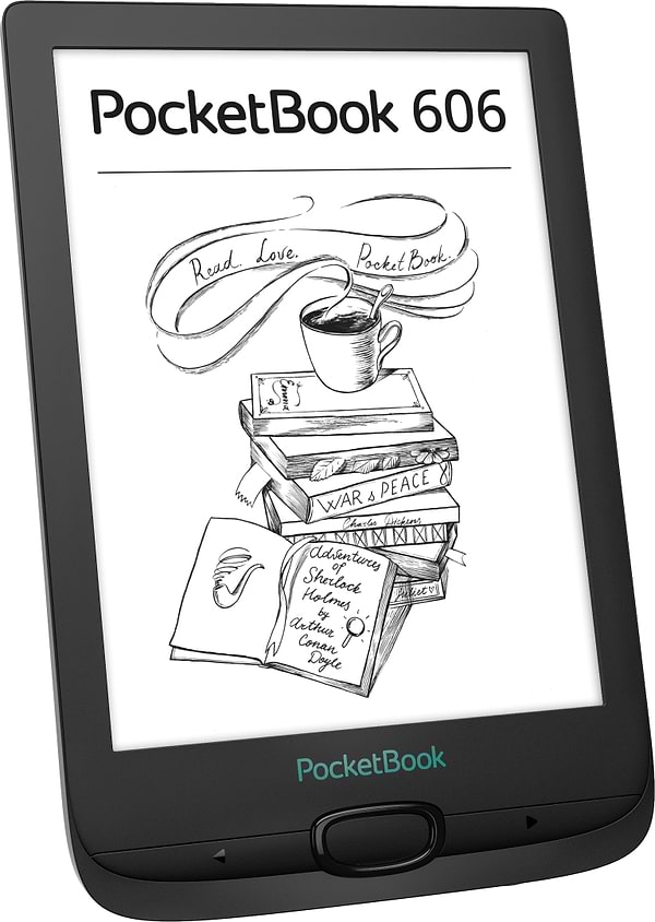 Фото - Электронная книга PocketBook 606 Black (PB606-E-CIS)