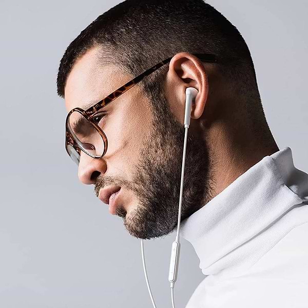 Фото - Навушники вкладиші дротові UGREEN EP101 Wired Earphones with Type-C Connector White (60700)