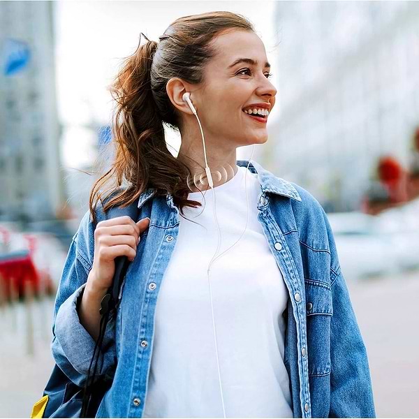 Фото - Навушники вкладиші дротові UGREEN EP101 Wired Earphones with Type-C Connector White (60700)
