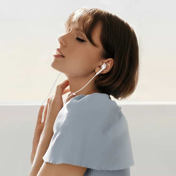 Фото - Навушники вкладиші дротові UGREEN EP101 Wired Earphones with Type-C Connector White (60700)