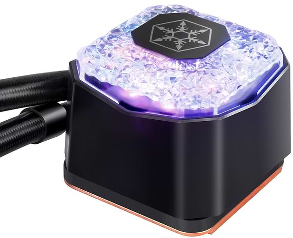Фото - Водяна система охолодження Silver Stone IceGem 240P ARGB (SST-IG240P-ARGB)