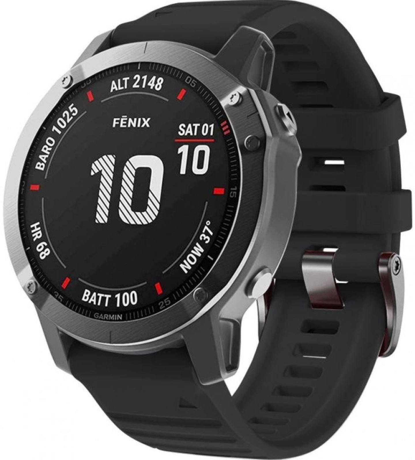 Ремінець для смарт-годинника ArmorStandart Silicone for Garmin 22mm Black (ARM60796)