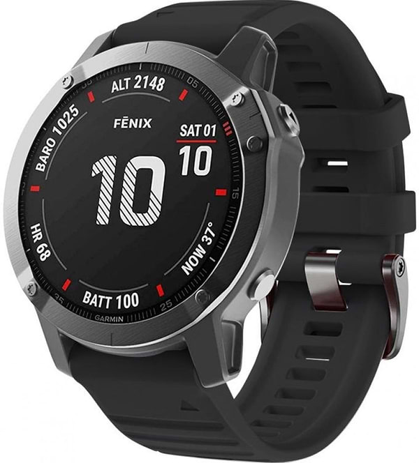 Фото - Ремешок для смарт-часов ArmorStandart Silicone for Garmin 22mm Black (ARM60796)