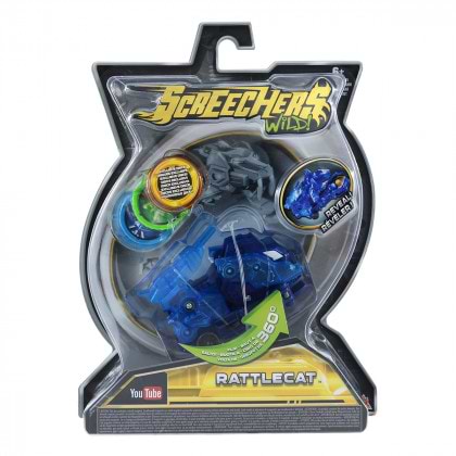 Фото - Машинка-трансформер Screechers L 2 - РЕТТЛКЕТ (EU683120)