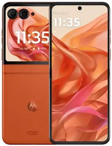 Смартфон Motorola Razr 50 8/256Gb Spritz Orange - Фото 1