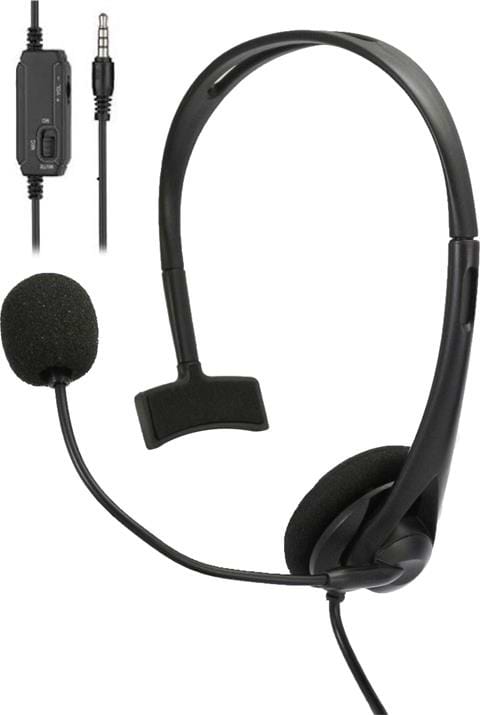 Гарнитура проводная игровая 2E CH11 Mono 3.5mm / 2x3.5mm (2E-CH11MJ)