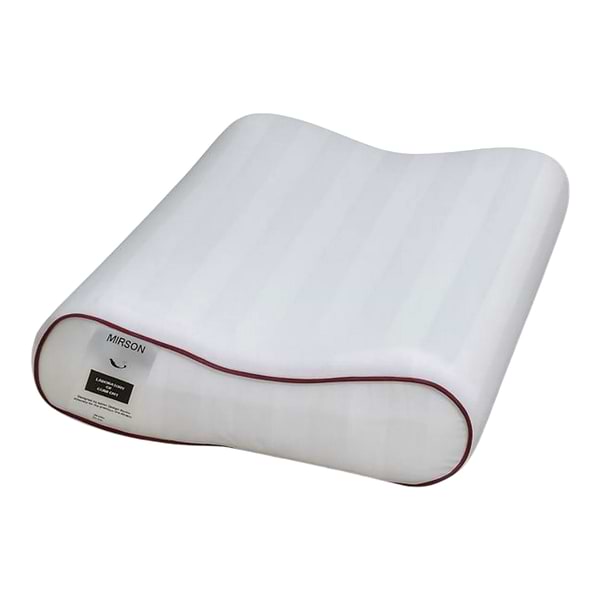 Фото - Подушка ортопедична MirSon №6087 Noble stripe Royal Pearl 49х32х10.5 (2200003262414) Фото - Подушка ортопедична MirSon №6087 Noble stripe Royal Pearl 49х32х10.5 (2200003262414)