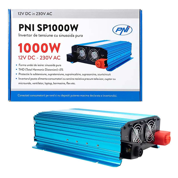 Фото - Інвертор автомобільний PNI PNI-SP1000W