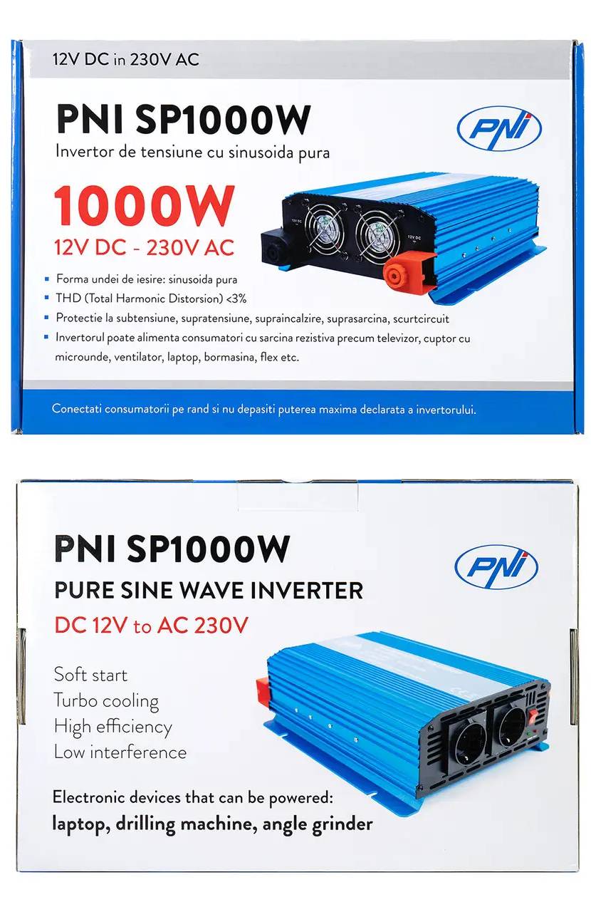 Фото - Інвертор автомобільний PNI PNI-SP1000W