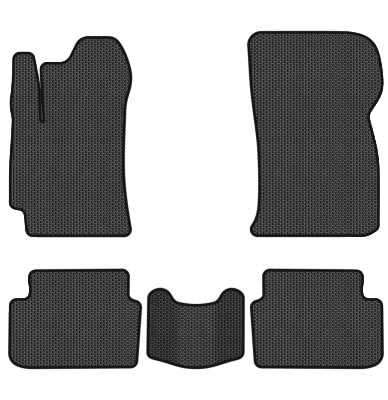 EVA коврики в салон авто EVAtech для Sens Daewoo 2002-2017 1 поколение Sedan EU DO33609C5SBB