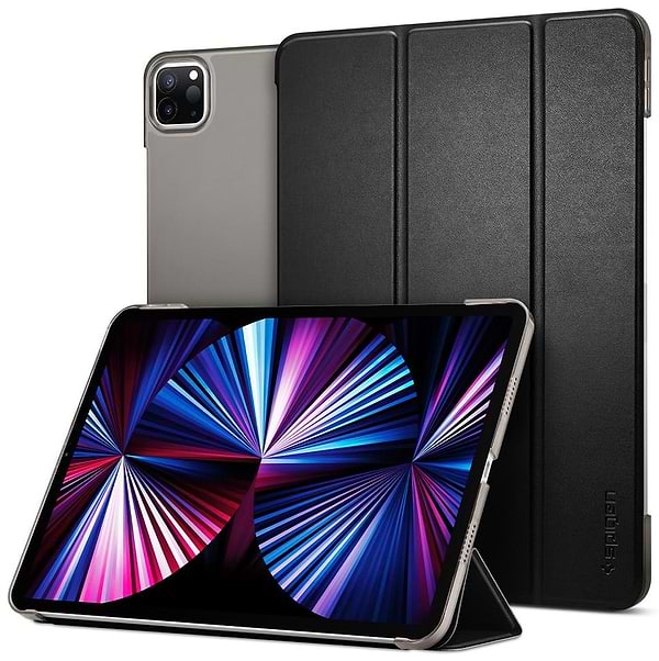 Фото - Уцінка - Чохол для планшету Spigen Smart Fold for Apple iPad Pro 11'' 2021 Black (ACS02887)